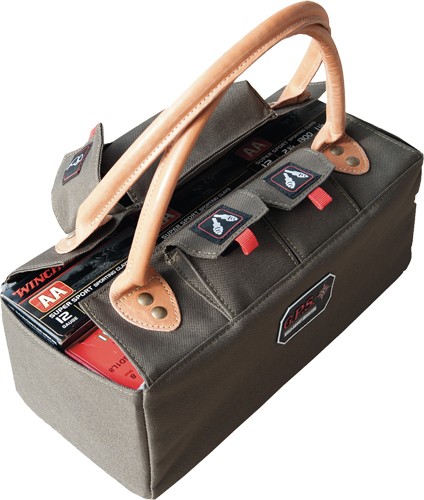 GPS SHOTGUN SHELL TOTE HOLDS - 6 12 GA. BOXES OLIVE GREEN — view 1