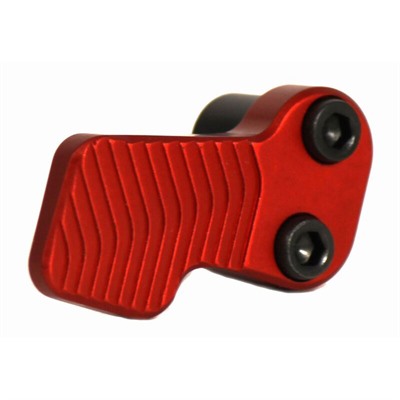 AR-15 EXTENDED MAGAZINE RELEASE RED — view 1