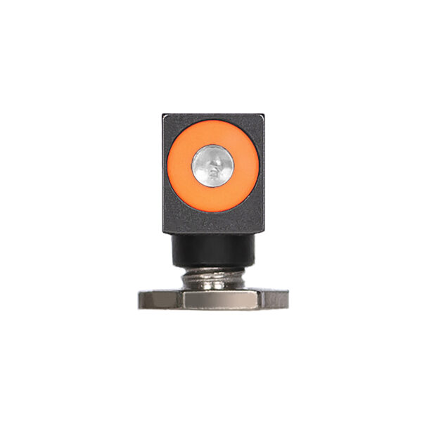Night Fision GLK000001OGX Tritium Front Sight for Glock  Green/Tritium Orange Outline Glock 17/17L/19/22 — view 1