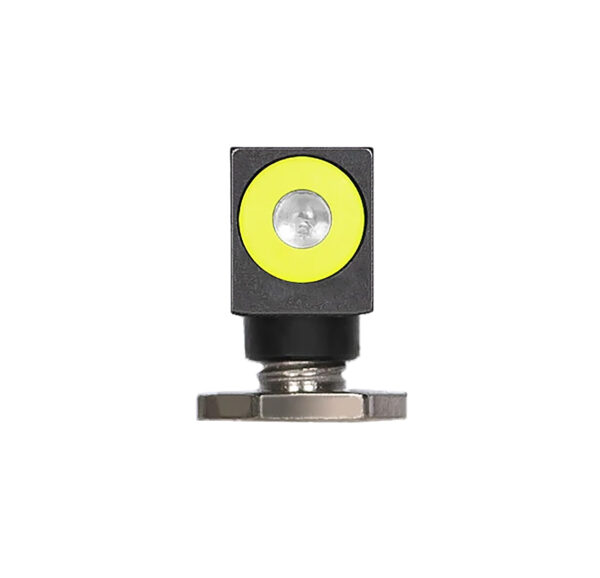 Night Fision GLK000001YGX Tritium Front Sight for Glock  Green/Tritium Yellow Outline Glock 17/17L/19/22 — view 1