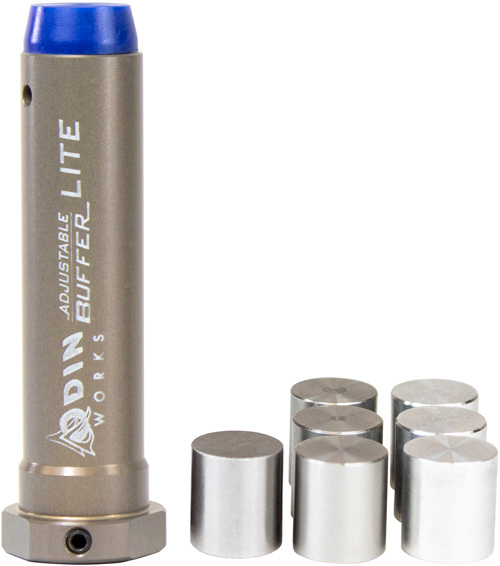 ODIN BUFFER ADJUSTABLE AR-15 - LITE 2.1 OZ TO 4.2 OZ ALUMINUM — view 1