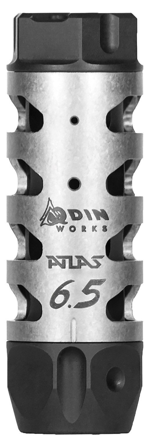 Odin Works MBATLAS65 Atlas Compensator 5/8-24 Threads 3" OAL 1" Diameter 6.5 Grendel — view 1