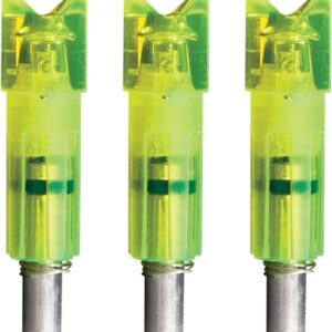 LUMENOK LIGHTED NOCK XBOW GRN - CRESCENT EASTON CARBON 3PK — view 3