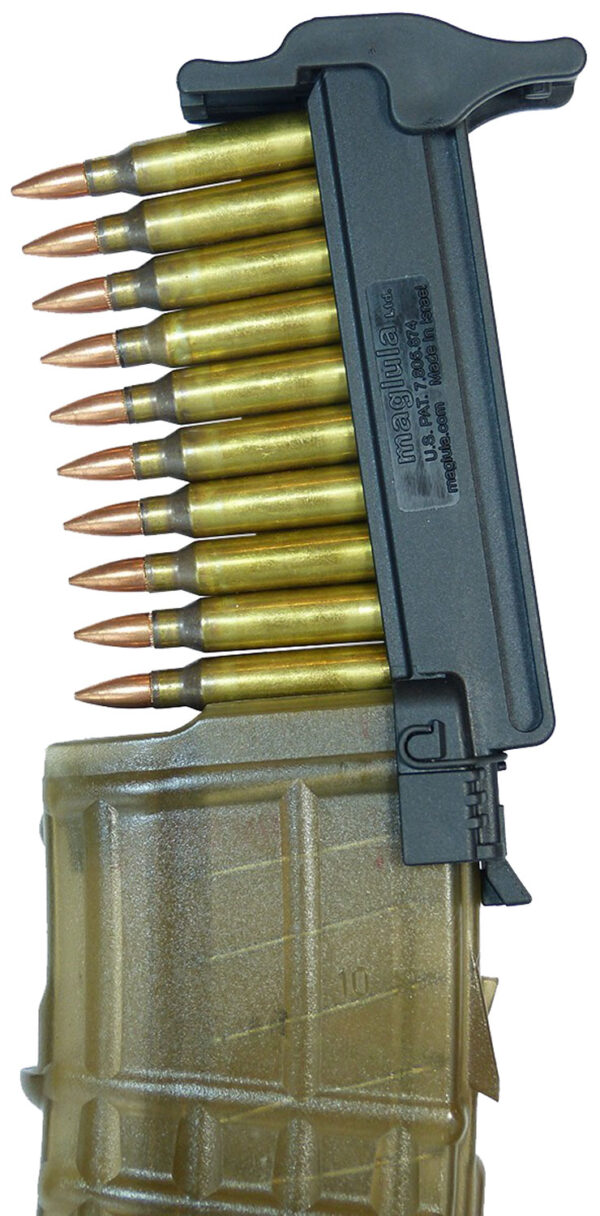 Maglula LU54B StripLULA Loader Black Polymer 10rd 223 Rem/ 5.56x45mm NATO Compatible w/ Steyr Arms AUG — view 1