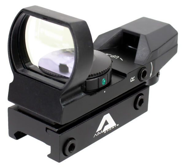 Aim Sports RT403 Reflex Sight Classic Edition Matte Black 1x34mm Red/Green Multi Reticle — view 1