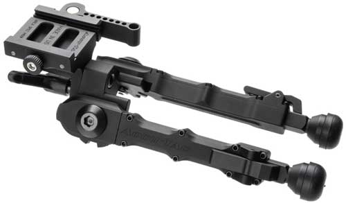 ACCU-TAC BIPOD BOLT RIFLE BR4 - 5.7"-7" ARCA SPEC QD BLACK G2 — view 1