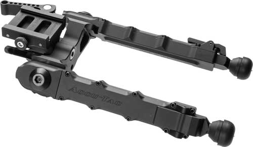 ACCU-TAC BIPOD HD-50 LR 7"-10" - ARCA SPEC QD ALLOY FLAT BLACK — view 1
