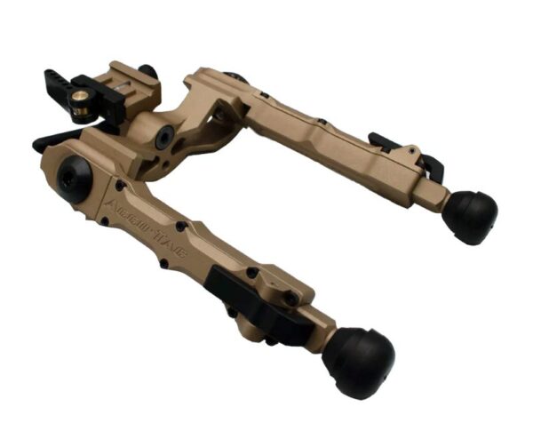 ACCU-TAC BIPOD WIDE BODY RIFLE - 7.5" MAX HEIGHT PICATINNY TAN — view 1