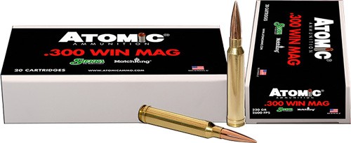 ATOMIC 300 WIN MAG 220GR MATCH - KING HPBT 20RD 10BX/CS — view 1