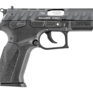 Grand Power 8588005808651 P1 Mk23 9mm Luger 15+1 3.66" 9mm Luger 12+1 3.66" Stainless Rotating Barrel, Black Optic Ready/Serrated Slide, Black Frame w/Accessory Rail, Interchangeable Backstrap, Ambide