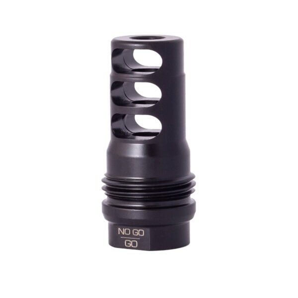 RUGGED SUPPRESSORS 3 PORT BRAKE 1/2X28 — view 1