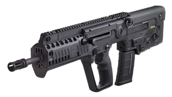 IWI RIA 5.56MM 16.5" BBL TAVOR X95 XB16 FLAT TOP W/RAIL FLIP-UP SITES 30RD MAG BLK — view 1