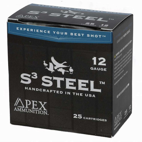 APEX 12G 3" S3 STEEL1 1/4OZ BB 25RD — view 1