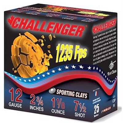 SPORTING CLAY 12GA 2-3/4'' 1-1/8OZ #7.5 SHOT 1235FPS 250/CASE — view 1