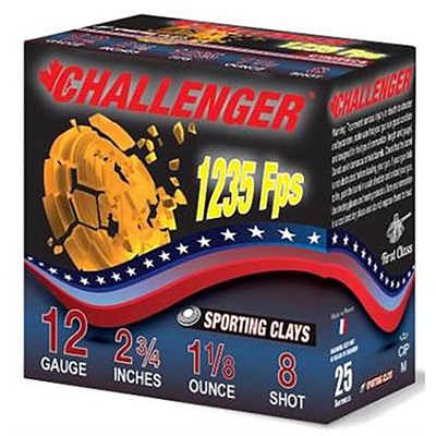 SPORTING CLAY 12 GA 2-3/4'' 1-1/8OZ #8 SHOT 1235 FPS 250/CASE — view 1