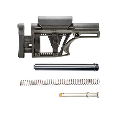 MBA-1 BUTTSTOCK WITH 308/7.62 BUFFER ASSEMBLY BLACK — view 1