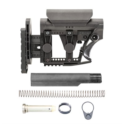 MBA-3 CARBINE BUTTSTOCK W/223/5.56 BUFFER ASSEMBLY BLACK — view 1