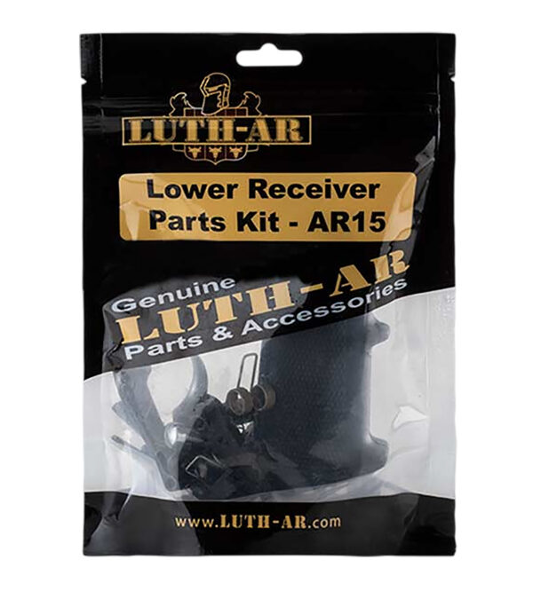 Luth-ar LRPK-1 Lower Receiver Parts Kit AR-15 .223 Rem/5.56 NATO Black — view 1