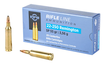 PPU 22-250REM SP 55GR 20/200 — view 1