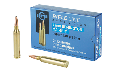 PPU 7MM REM MAG PSP 140GR 20/200 — view 1