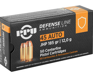 PPU 45ACP JHP 185GR 50/500 — view 2