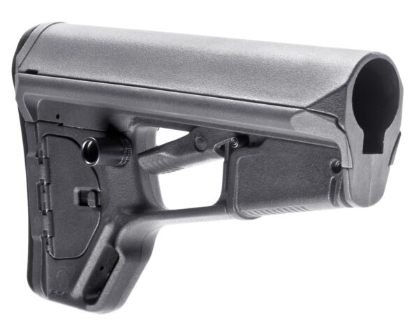 Magpul MAG378-GRY ACS-L Carbine Stock Stealth Gray Synthetic for AR-15, M16, M4 with Mil-Spec Tube (Tube Not Included) — view 1