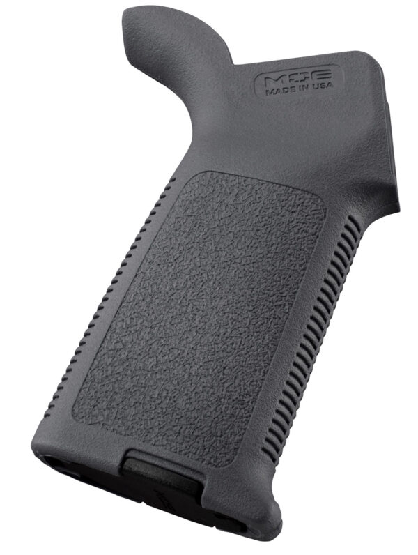 Magpul MAG415-GRY MOE Grip Aggressive Textured Gray Polymer for AR-15, AR-10, M4, M16, M110, SR25 — view 1