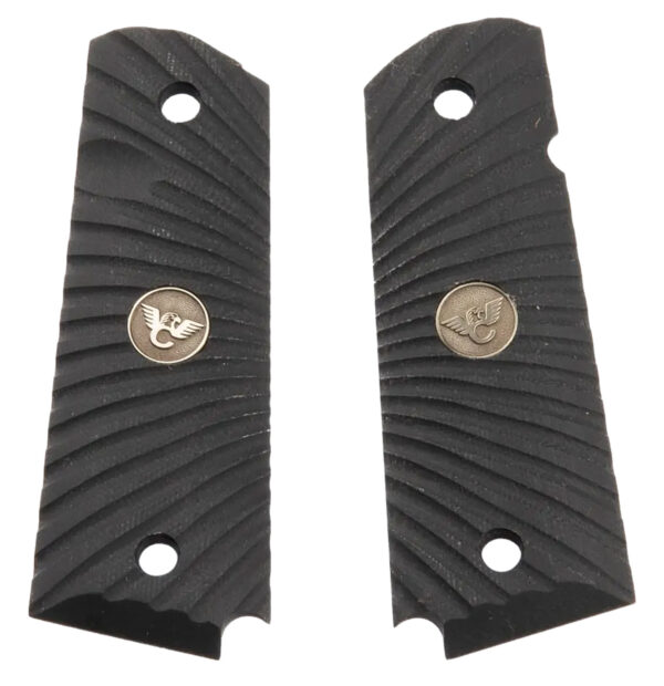 Wilson Combat 351AAFS Grip Panels 1911 Starburst G-10 Black — view 1