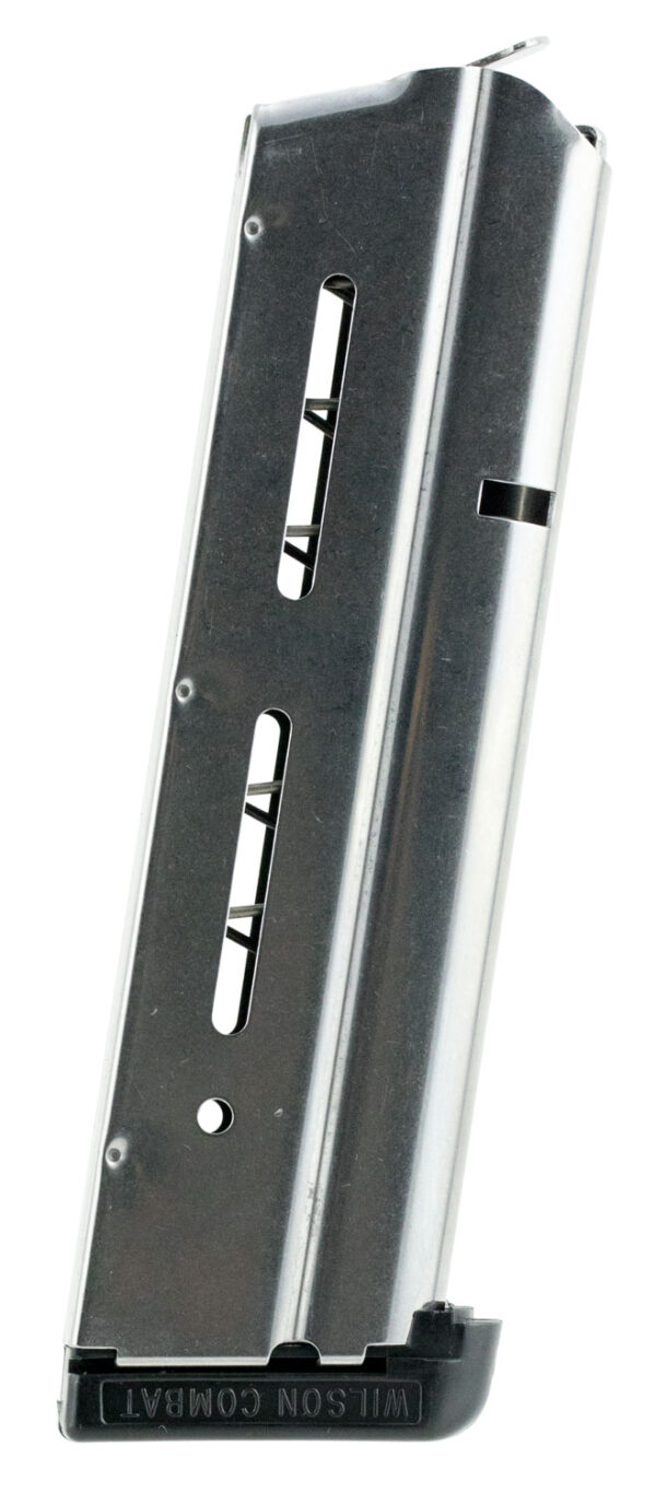 Wilson Combat 47FX 1911  9rd Detachable w/ Standard Floor Plate 40 S&W Stainless Steel — view 1