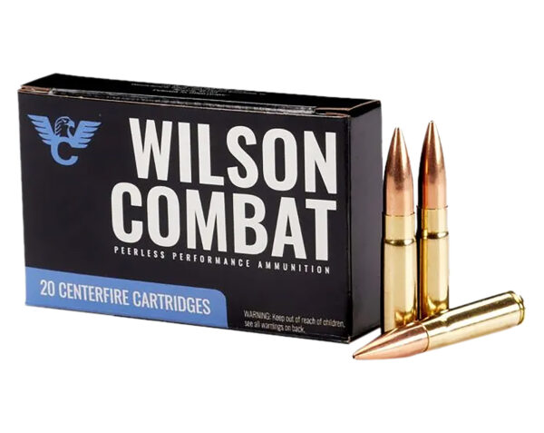 Wilson Combat A300BLK220HPBT   300Blackout 220gr Hollow Point Boat Tail 20 Per Box/10 Case — view 1