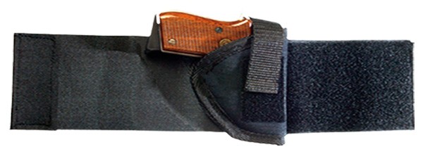 BULLDOG ANKLE HOLSTER RH BLACK - SUB COMPACT AUTOS W/2"-3" BBL — view 1