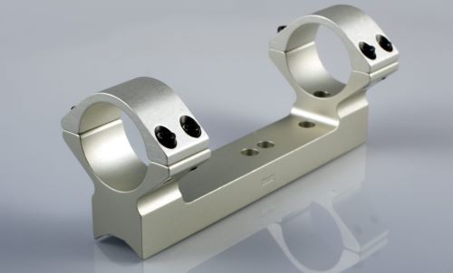 TALLEY RING/BASE COMBO 1" HIGH - TC ENCORE/PRO HUNTER SILVER — view 1