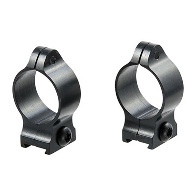 1'' MEDIUM SATIN BLUE RINGS — view 1