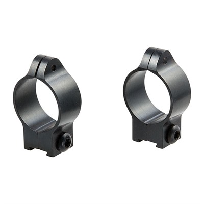1'' LOW (0.35'') 11MM CZ RINGS, BLACK — view 1