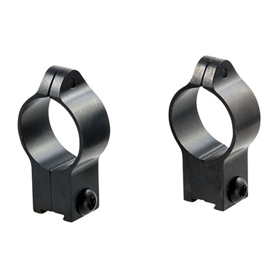 1'' HIGH (0.60'') 11MM CZ RINGS, BLACK — view 1