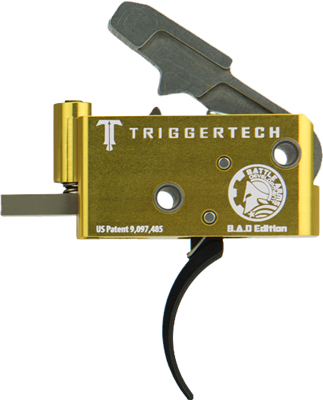 BATTLE ARMS AR15 TT15 TRIGGER - ADJ 2-5LB 2 STAGE CURVED — view 1