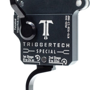 TRIGGERTECH REM 700 TWO STAGE - BLACK SPECIAL PRO FLAT CLEAN