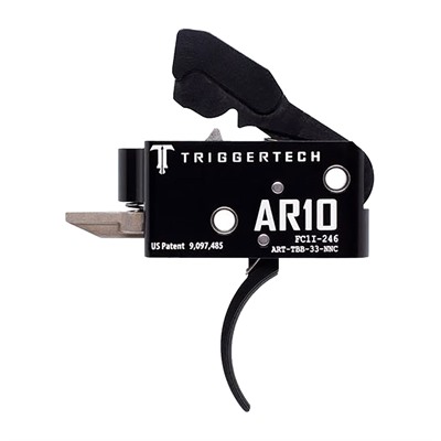 AR .308 ADAPTABLE TRIGGER BLACK CURVED TWO-STAGE — view 1