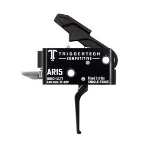 AR15 SINGLE-STAGE COMPETITIVE FLAT TRIGGER PVD BLACK