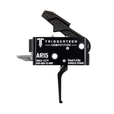 AR15 SINGLE-STAGE COMPETITIVE FLAT TRIGGER PVD BLACK — view 1