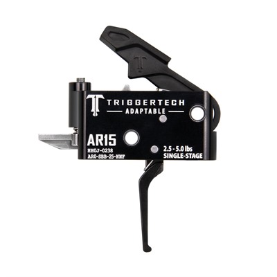 AR15 SINGLE-STAGE ADAPTABLE FLAT TRIGGER PVD BLACK — view 1