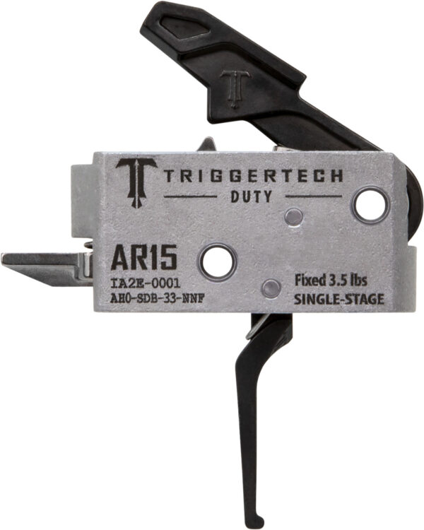 TriggerTech AH0SDB33NNF Duty  Flat Trigger Single-Stage 3.50 lbs Draw Weight Fits AR-15 — view 1
