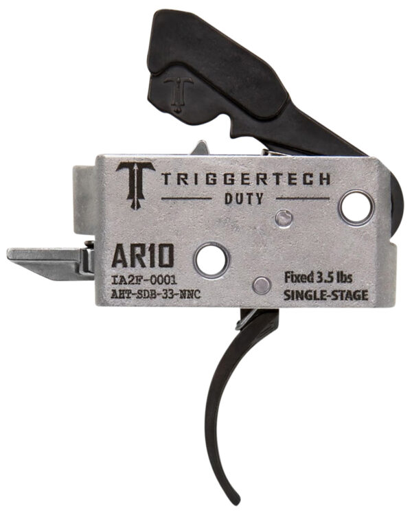 TriggerTech AHTSDB33NNC Duty  Curved Trigger Single-Stage 3.50 lbs Draw Weight Fits AR-10 — view 1