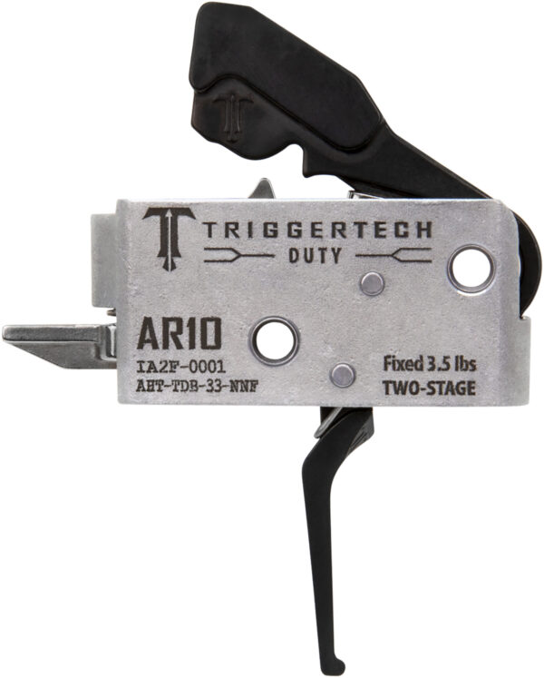 TriggerTech AHTTDB33NNF Duty  Flat Trigger Two-Stage 3.50 lbs Draw Weight Fits AR-10 — view 1
