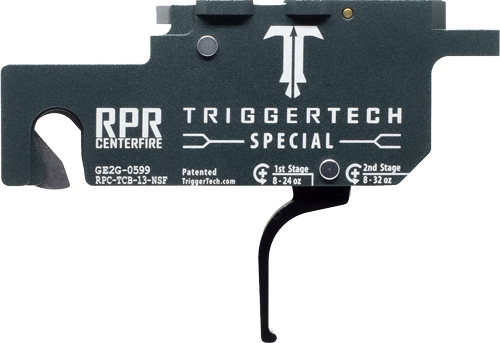 TRIGGERTECH RUGER RPR TWO - STAGE SPECIAL BLACK FLAT — view 1