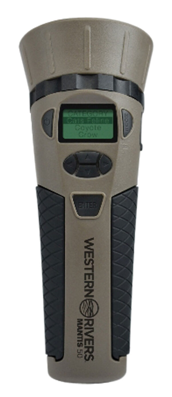 Western Rivers GC50 Mantis 50 Electronic Call Multiple Sounds Attracts Predators Brown Polymer — view 1