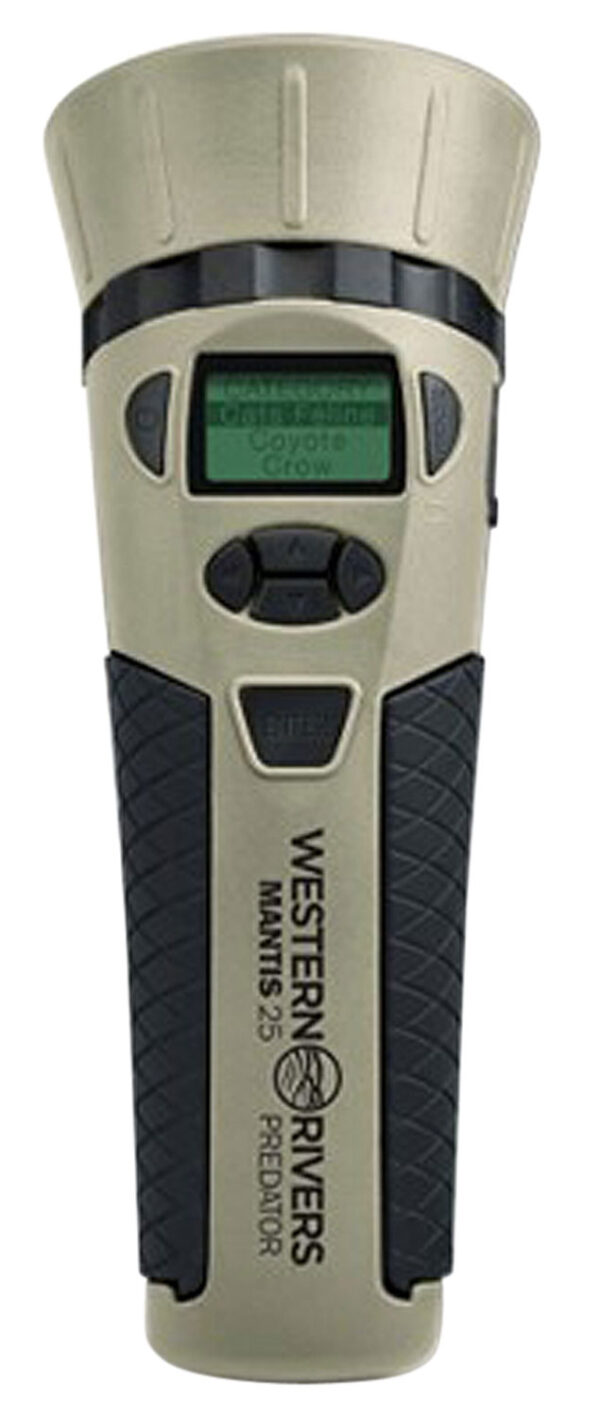 Western Rivers WRC-GC25-PDT Mantis 25 Electronic Call Multiple Sounds Attracts Predators Brown Plastic — view 1
