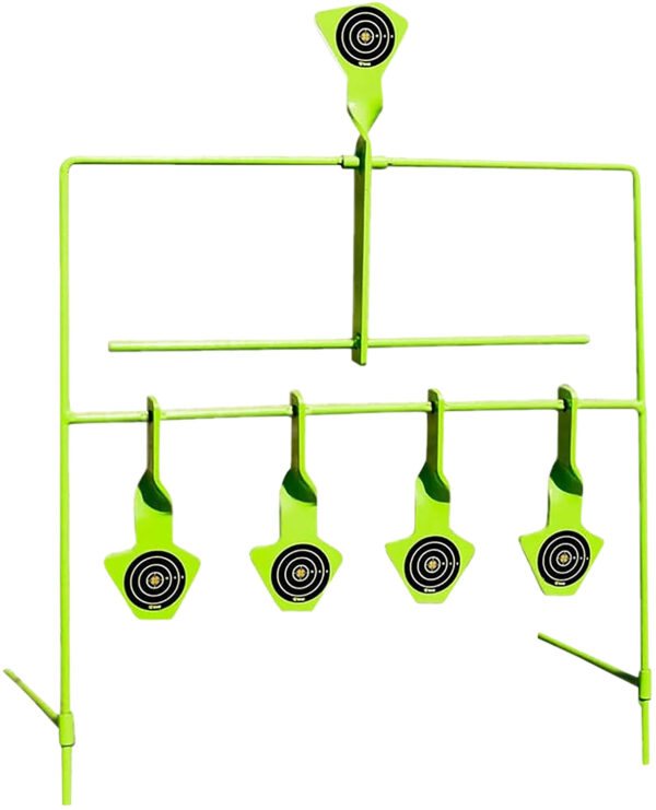 SME SMEST22RES Hands Free Resetting System Rimfire Pistol/Rifle Black/Green Steel — view 1