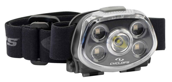Cyclops CYCHLFXP XP Force  15/350 Lumens Red/Green/White Cree LED Bulb Black — view 1