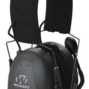Walker's GWPBTPAS Bluetooth Passive Muff 26 dB Over the Head Black Polymer